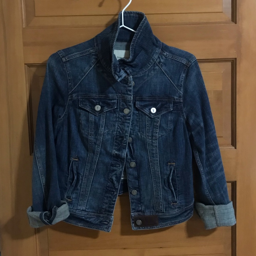 NWOT Pilcro and Letterpress classic denim jacket